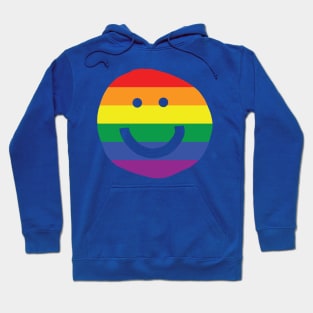 Pride Transparent Smiley Face Hoodie